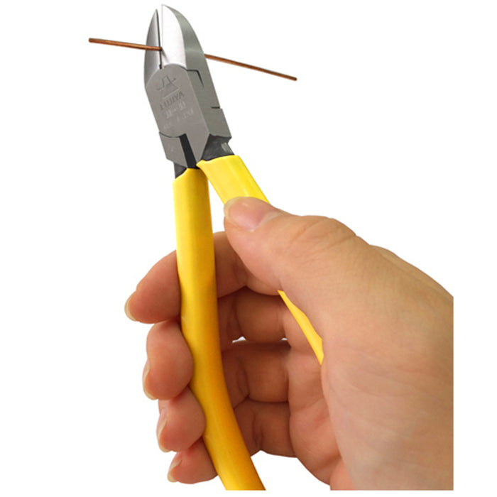 Kìm cắt chéo mini lưỡi tròn Fujiya 60H-150, kích thước 150mm, chất liệu thép không gỉ. Tiêu chuẩn RoHS