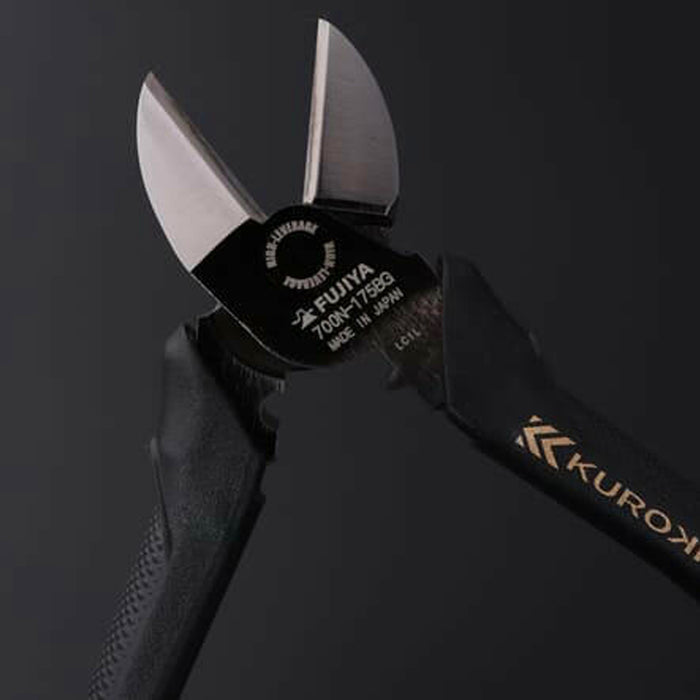 Kìm cắt chéo lực đòn bẩy Fujiya 700N-175BG/200BG Kurokin-Series, kích thước từ 175mm - 200mm. Tiêu chuẩn RoHS