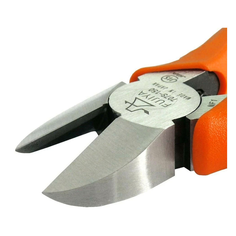 Kìm cắt chéo, có lò xo trợ lực Fujiya 707S-150, kích thước 150mm. Tiêu chuẩn RoHS