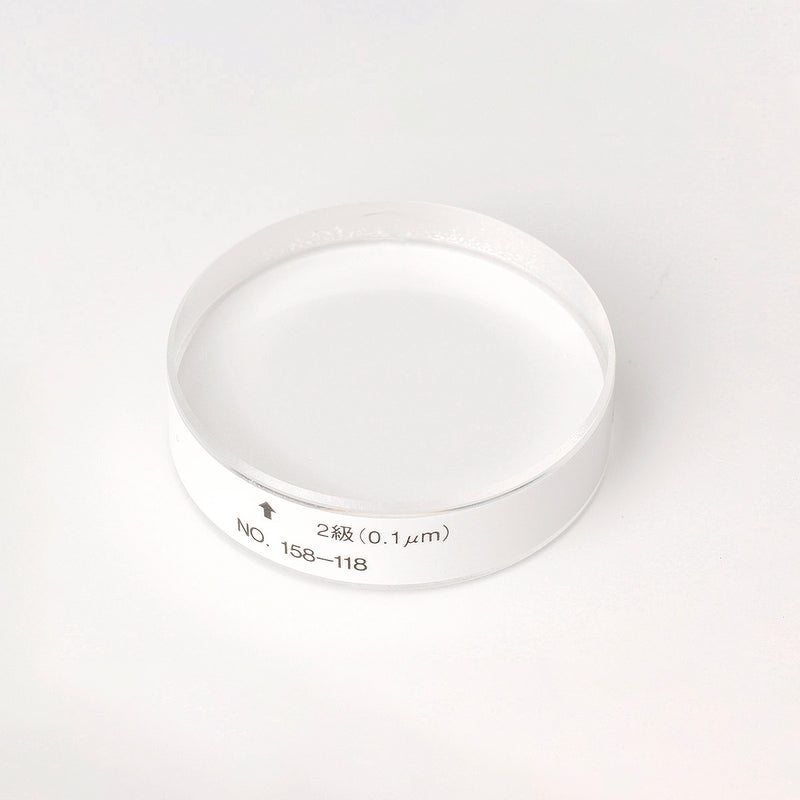 Thấu kính căn mẫu quang học độ chính xác cao Mitutoyo (Optical Flatness) - Series 158, kiểm tra độ phẳng