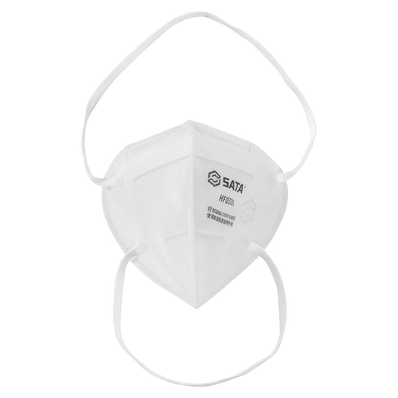 Khẩu trang KN95 SATA HF0301 lọc bụi hiệu suất cao, dây đeo thoải mái, ôm khít mặt Châu Á.