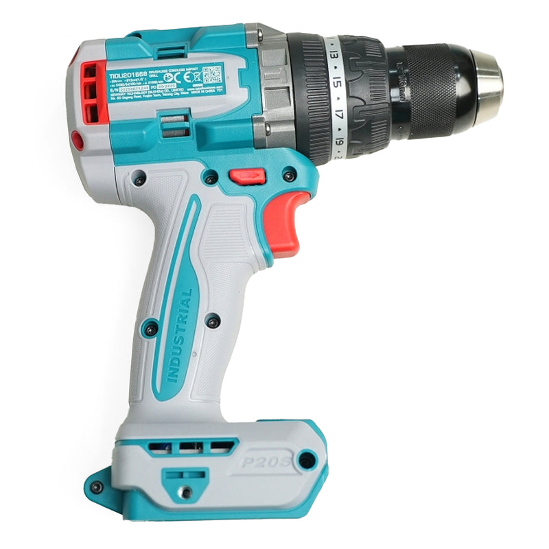 Máy khoan búa Total TIDLI201668 dùng Pin 20V, đầu kẹp 13mm