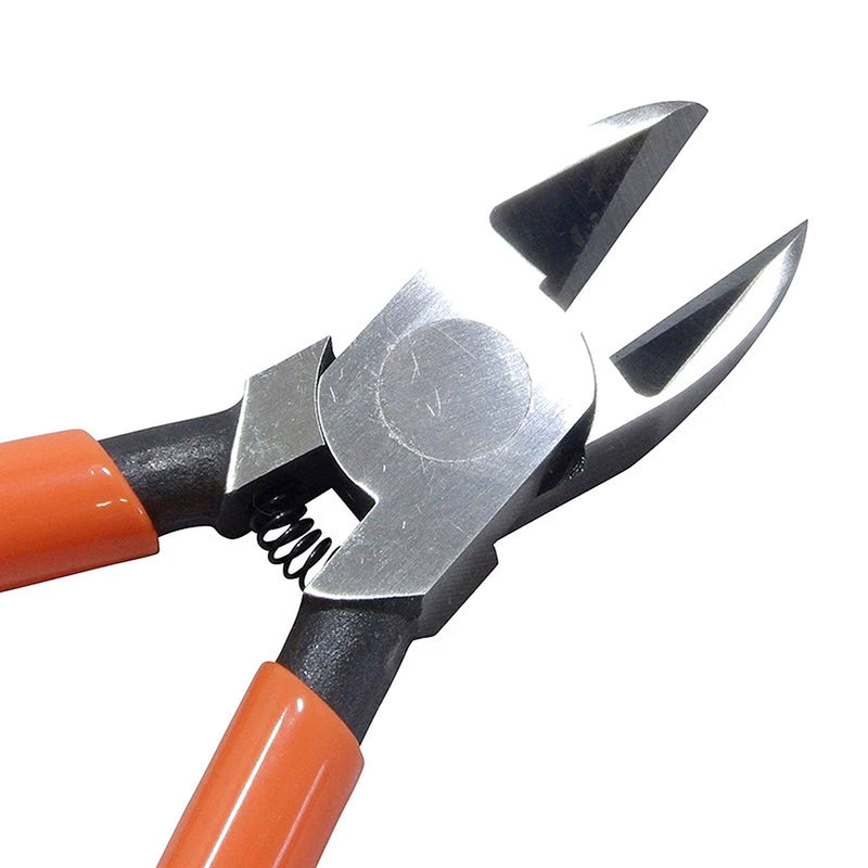 Kìm cắt, có lò xo trợ lực lưỡi cong nhẹ (Round Sharp) Fujiya ASN Series kích thước từ 125mm - 150mm