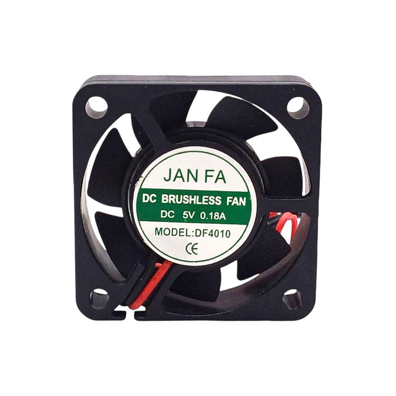Quạt tản nhiệt mini nhựa điện áp 5V Janfa 40-DF4010, kích thước 40mm x 40mm x 10mm, coild đồng