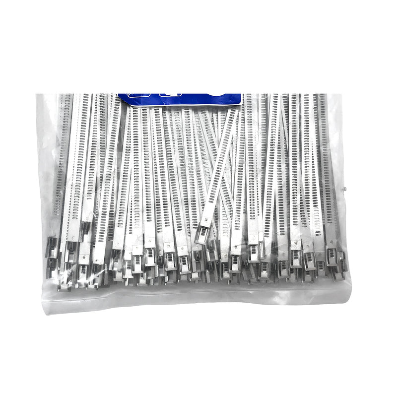 Dây rút Inox 316 KST cao cấp, không bọc nhựa (Uncoated), khóa bậc thang (ladder type), dài từ 150mm - 635mm