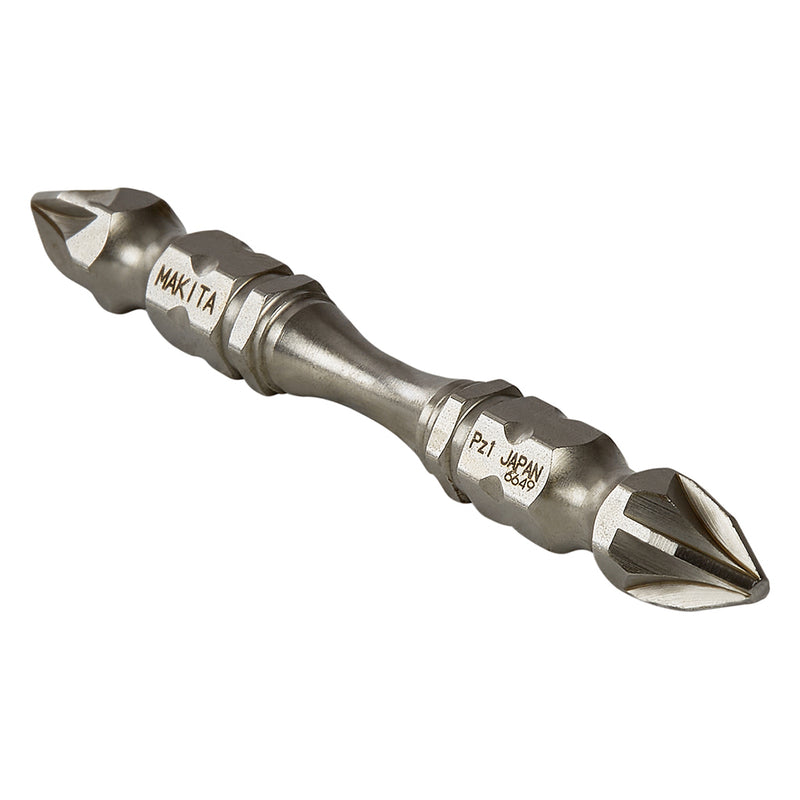 Vĩ 3 mũi vít Pozi 2 đầu Torsion Makita kích thước từ PZ1 - PZ3, đuôi lục giác 6.35mm (1/4 inch)