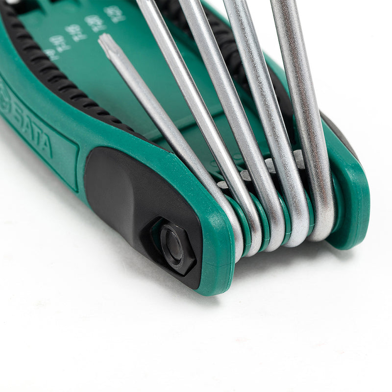 8Pc. Folding Resistorx Key Set SATA 09123