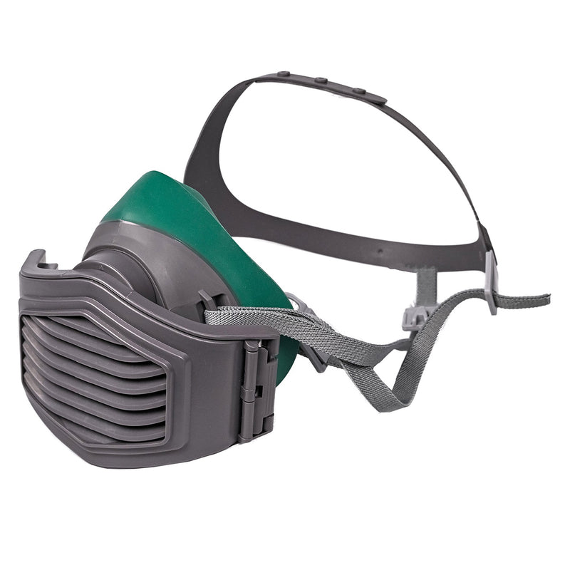 Mặt nạ phòng độc SATA FH0610, lọc bụi hiệu suất cao, thiết kế ôm mặt Á, dây đeo linh hoạt.
