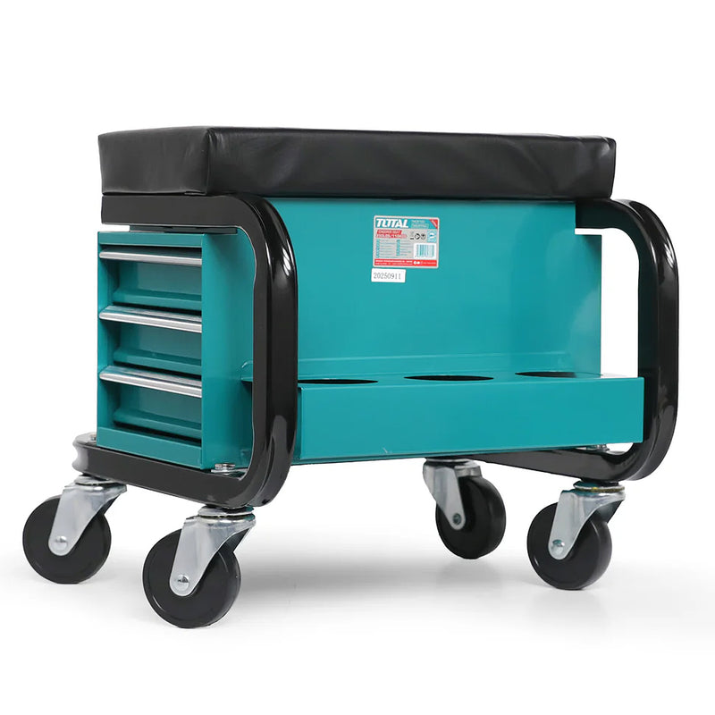 Ghế ngồi sửa chữa xe 3 ngăn kéo Total THCS103