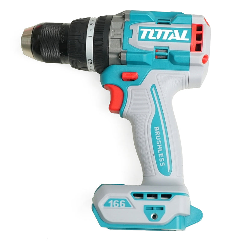 Máy khoan búa Total TIDLI201668 dùng Pin 20V, đầu kẹp 13mm