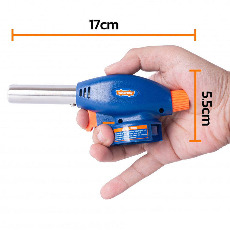 Đầu khò gas Wadfow WFG1602 đánh lửa áp điện tự động, dài 165mm