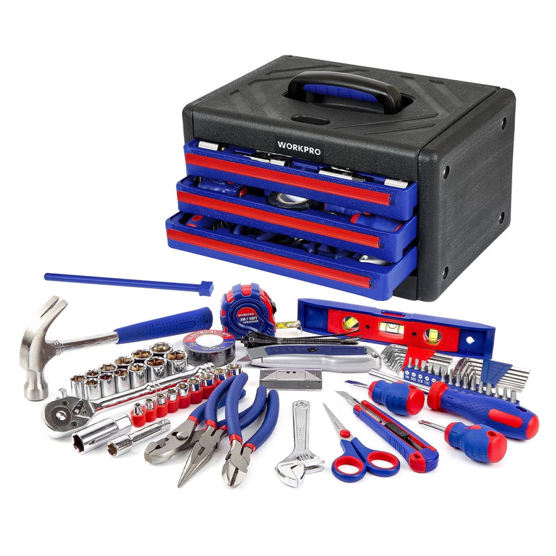 Bộ dụng cụ tổng hợp 125 chi tiết Workpro WP209028