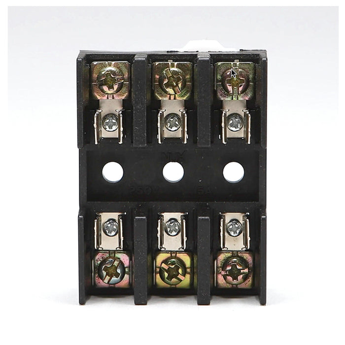 Đế cầu chì lắp thanh ray Hanyoung Nux HY-F15 Series,  dùng cho điện AC/DC. Tiêu chuẩn RoHS2