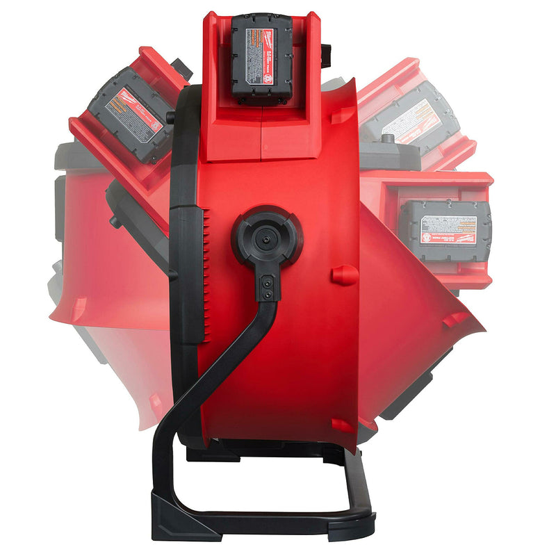 Quạt công nghiệp Milwaukee M18 ARFHP dùng Pin 18V hoặc dùng điện