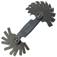 Hệ ren Metric / Mã 188-122　dãi đo 0.4 - 7 mm　21 Lá　Hệ ren Metric