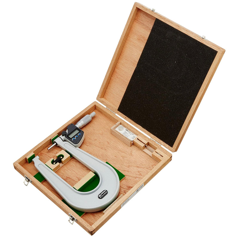 Panme điện tử Mitutoyo Series 389 - Sheet Metal Micrometers, Đo độ dày thép tấm. Có cổng SPC xuất dữ liệu