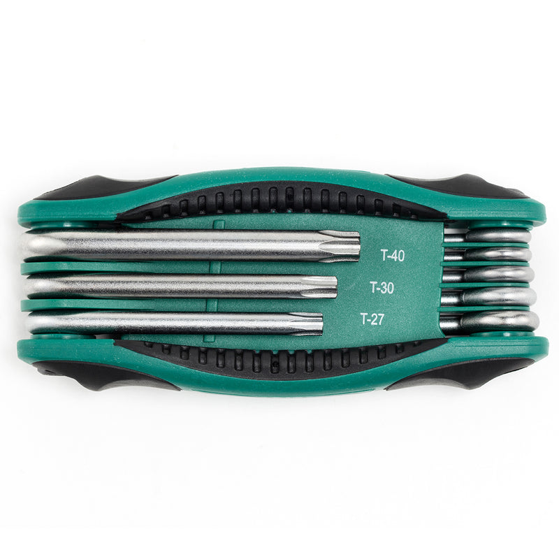 8Pc. Folding Resistorx Key Set SATA 09123