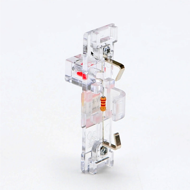 Đế cầu chì lắp thanh ray Hanyoung Nux HY-F15 Series,  dùng cho điện AC/DC. Tiêu chuẩn RoHS2