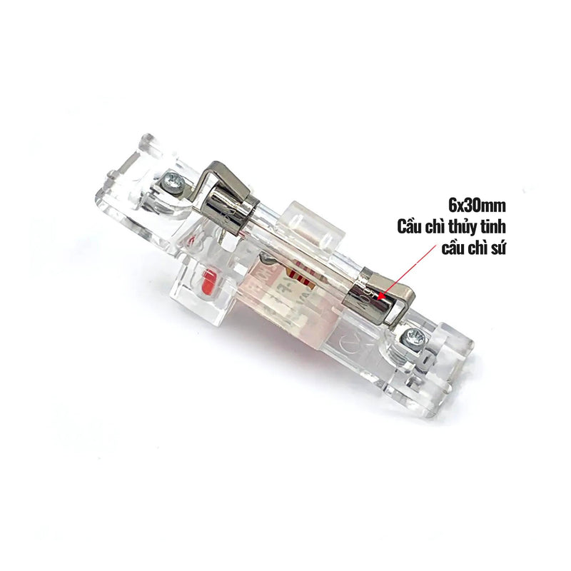 Đế cầu chì lắp thanh ray Hanyoung Nux HY-F15 Series,  dùng cho điện AC/DC. Tiêu chuẩn RoHS2