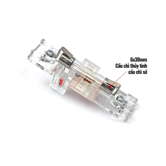 Đế cầu chì lắp thanh ray Hanyoung Nux HY-F15 Series,  dùng cho điện AC/DC. Tiêu chuẩn RoHS2