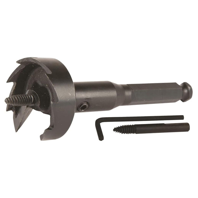 Mũi khoét lỗ gỗ tự ăn Makita đường kính từ 45mm - 76mm, đuôi lục giác 11.2mm (7/16 inch)