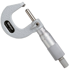 Mặt đo Cong - Cong / Hệ Metric / Mã 115-215　Dãy đo 0 - 25 mm　Sai số ±3 µm　