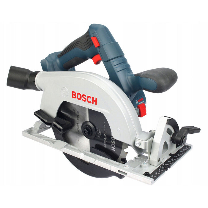 Máy cưa đĩa dùng Pin 18V Bosch GKS 185-LI, đường kính lưỡi 165mm, mã số 06016C12L1 (chỉ có thân máy, không kèm pin và sạc)