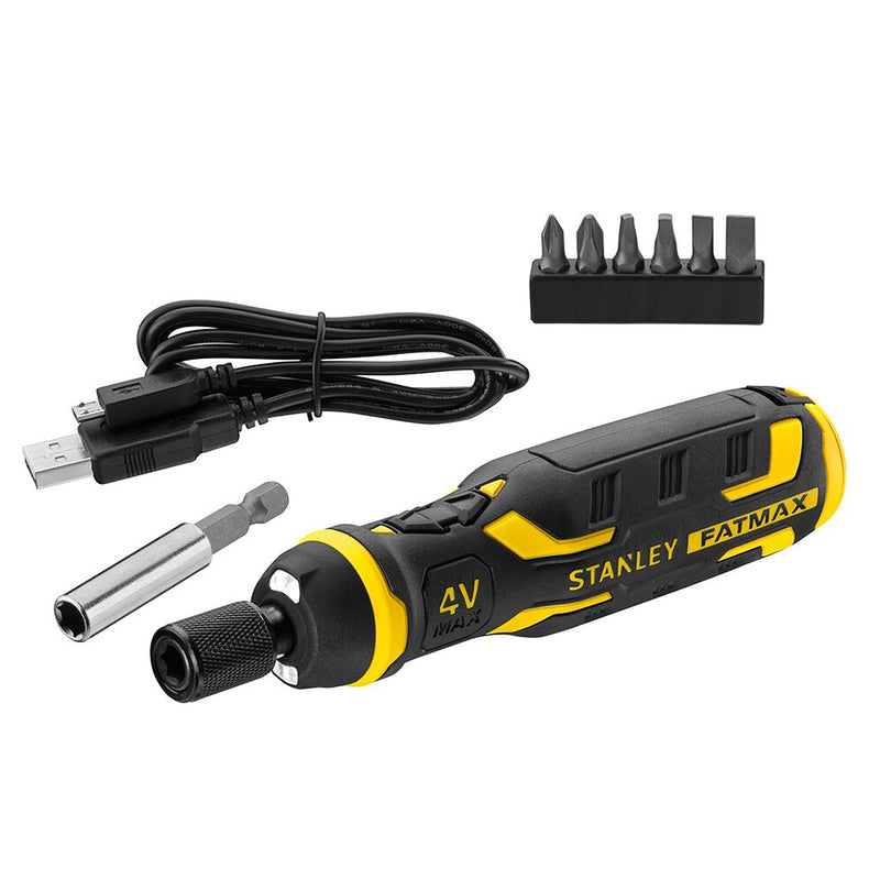 Máy vặn vít mini Stanley FMHT66719-KR dùng Pin sạc 4V, đuôi lục giác 6.35mm (1/4 inch)