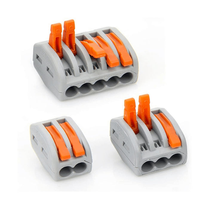 Rệp nối dây chung chân, tải tối đa 32A, điện thế 250V - 600V, cỡ dây từ 0.08mm² - 2.5mm²