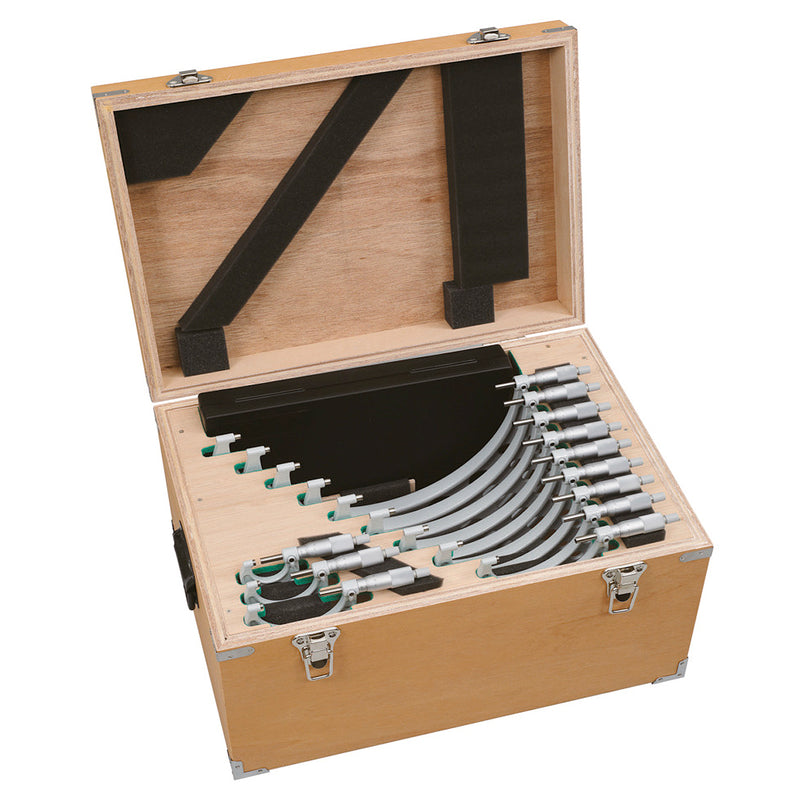 Bộ 12 cây Panme đo ngoài Mitutoyo Mã số 103-914-40, đáp ứng dãy đo từ 0 - 300mm