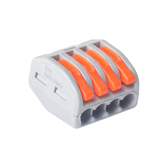 Rệp nối dây chung chân, tải tối đa 32A, điện thế 250V - 600V, cỡ dây từ 0.08mm² - 2.5mm²