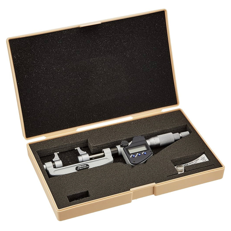 Panme điện tử Mitutoyo Series 343 - Caliper Type Micrometers. Hàm kẹp, Có cổng SPC xuất dữ liệu