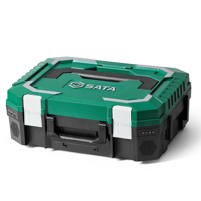 Bộ dụng cụ đa năng 88 chi tiết , thùng nhựa tích hợp loa Bluetooth SATA 05151
