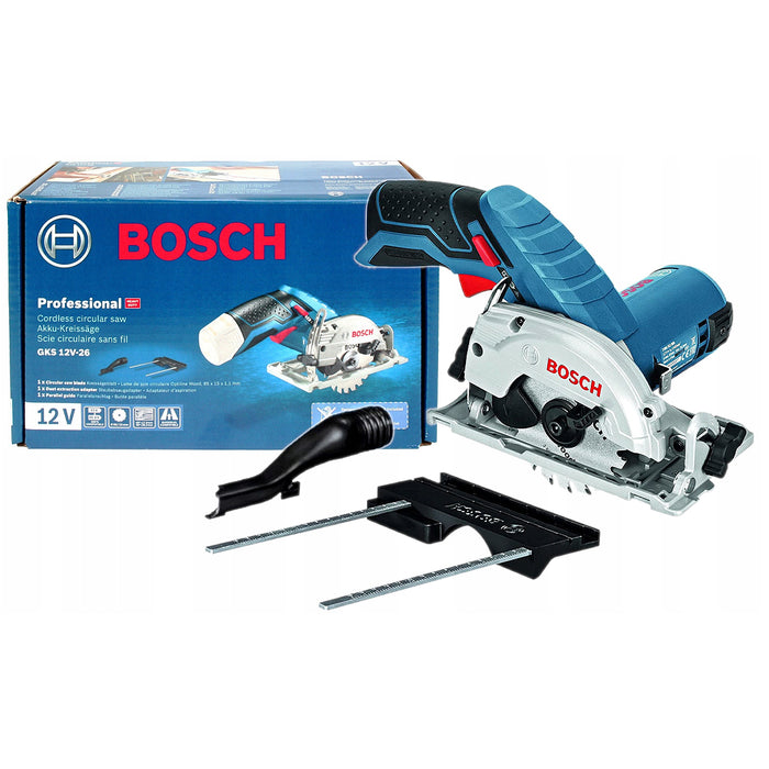 Máy cưa đĩa mini Bosch GKS 12V-LI dùng Pin 12V, đường kính lưỡi 85mm