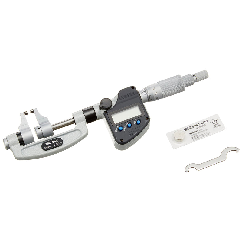 Panme điện tử Mitutoyo Series 343 - Caliper Type Micrometers. Hàm kẹp, Có cổng SPC xuất dữ liệu
