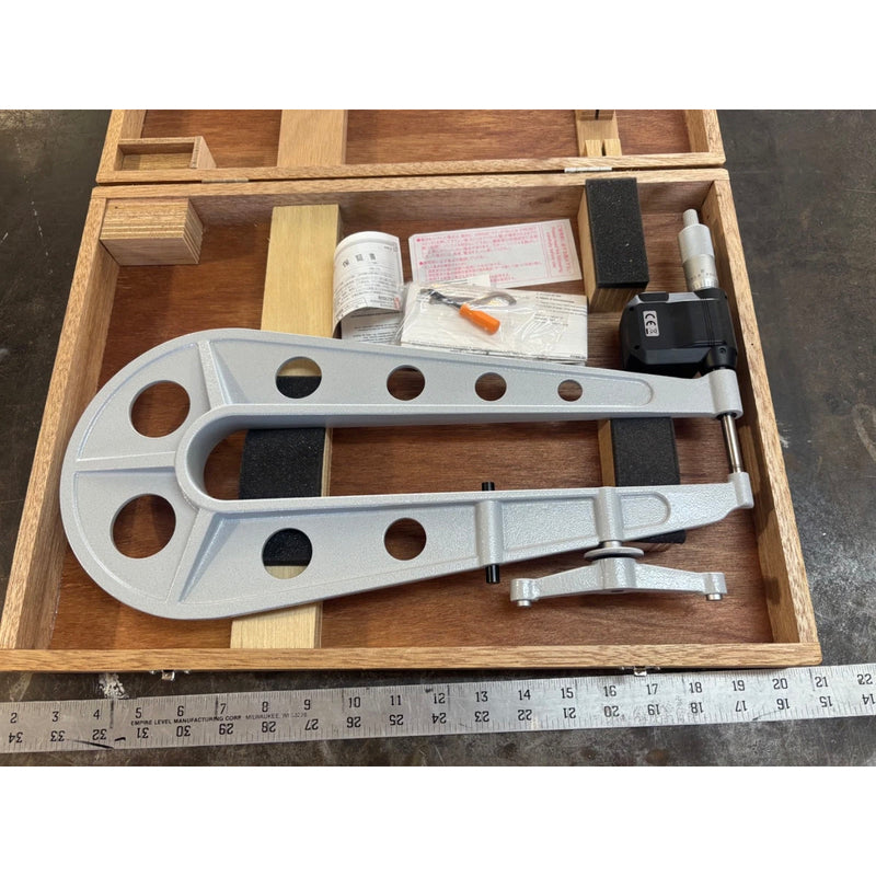 Panme điện tử Mitutoyo Series 389 - Sheet Metal Micrometers, Đo độ dày thép tấm. Có cổng SPC xuất dữ liệu