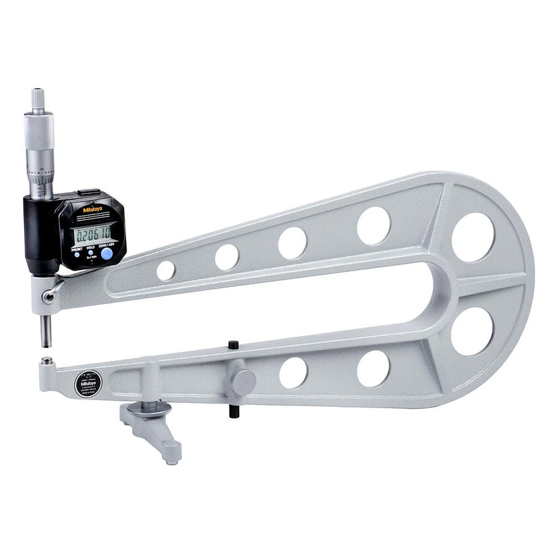 Panme điện tử Mitutoyo Series 389 - Sheet Metal Micrometers, Đo độ dày thép tấm. Có cổng SPC xuất dữ liệu