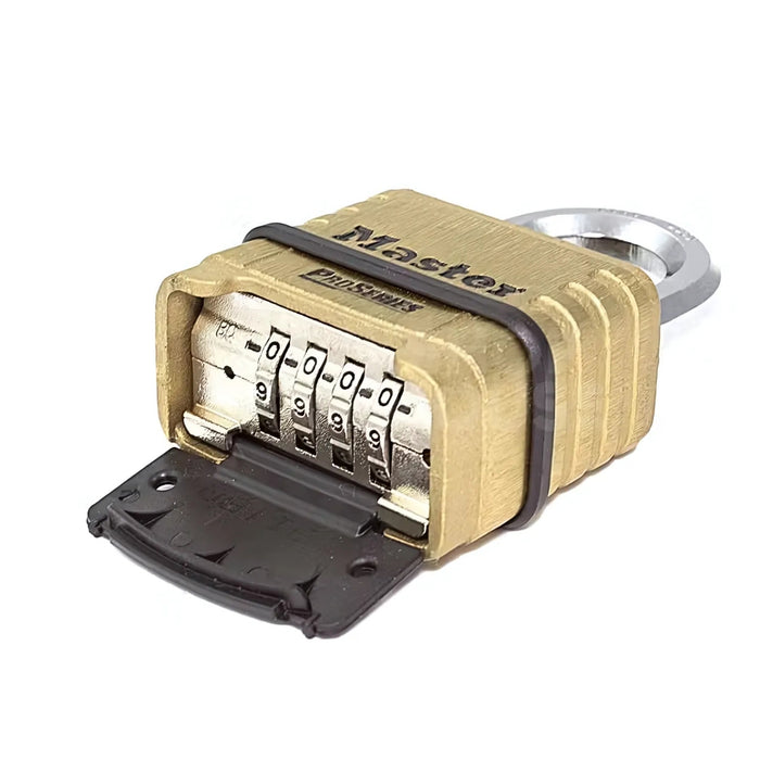 Ổ khóa số Master Lock 1175D cao cấp , thân khóa bằng đồng thau nguyên khối chất lượng cao, 4 cọc số