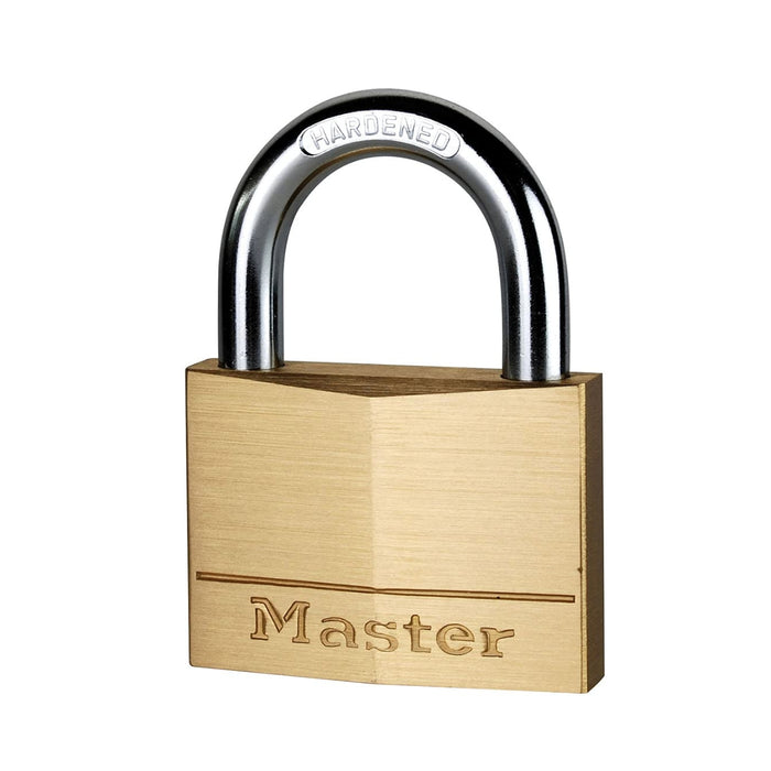 Ổ khóa treo Master Lock 160D, thân khóa bằng đồng thau nguyên khối 60mm