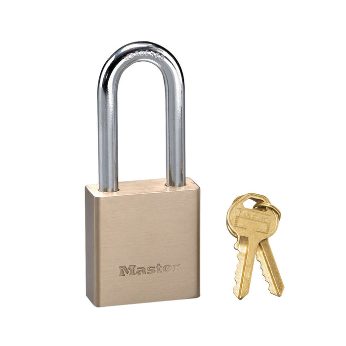 Ổ khóa treo càng dài Master Lock 576DLHPF, thân khóa bằng đồng thau nguyên khối 51mm