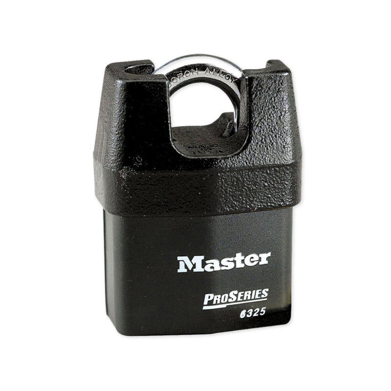 Ổ khóa treo Master Lock 6325WO cao cấp, thân khóa bằng thép lá được bọc nhựa vinyl 61mm