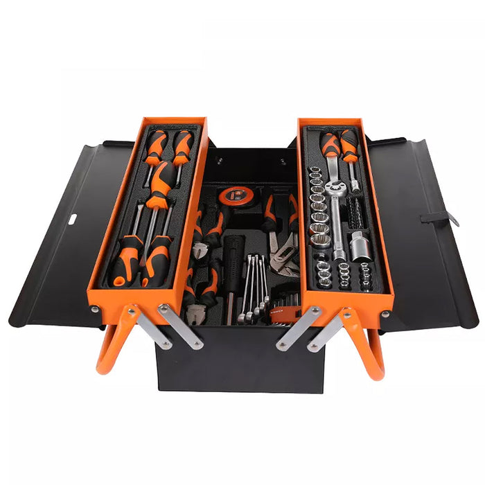 Thùng đồ nghề 3 ngăn 70 chi tiết Kendo 90201