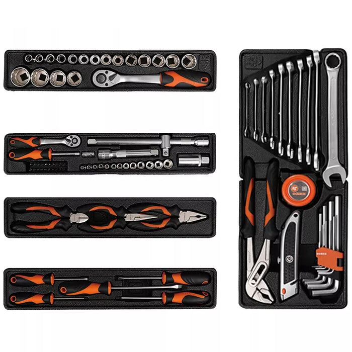 Thùng đồ nghề 5 ngăn 88 chi tiết Kendo 90202