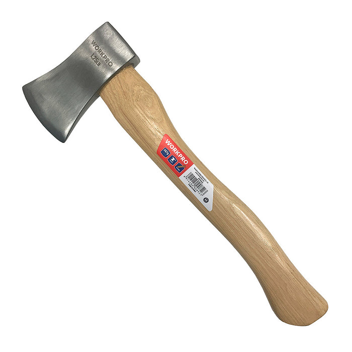 Búa rìu cán gỗ Hickory Workpro WP241042, đầu búa nặng 567gram (1.25 lbs) có bao da bảo vệ lưỡi (mã cũ WP41019)