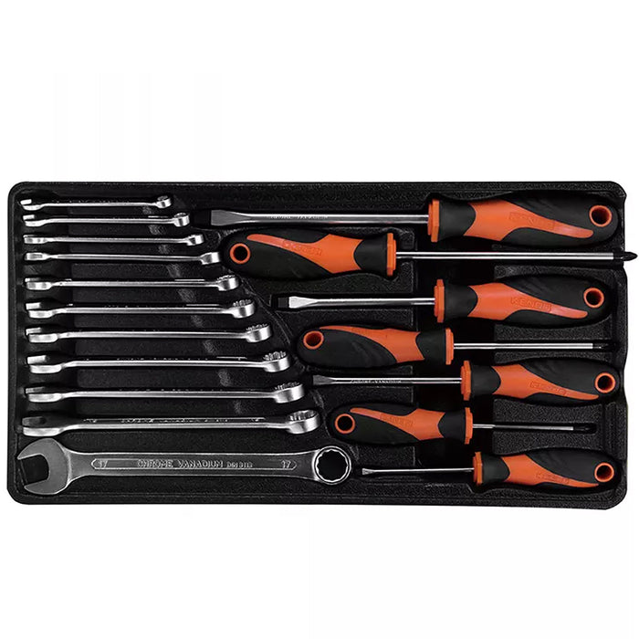 Thùng đồ nghề 4 ngăn 86 chi tiết Kendo 90517