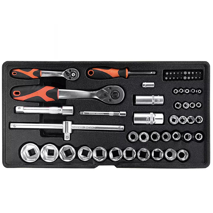 Thùng đồ nghề 4 ngăn 86 chi tiết Kendo 90517