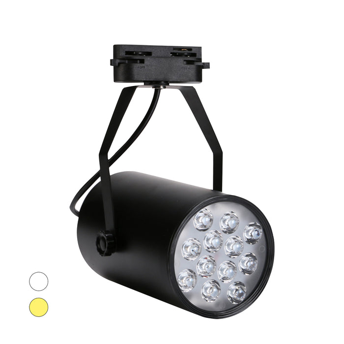 Đèn led chiếu điểm HUFA SL05 công suất 12W, vỏ đen