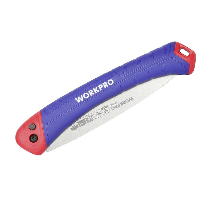 Cưa cành 180mm có thể gấp gọn Workpro WP333002