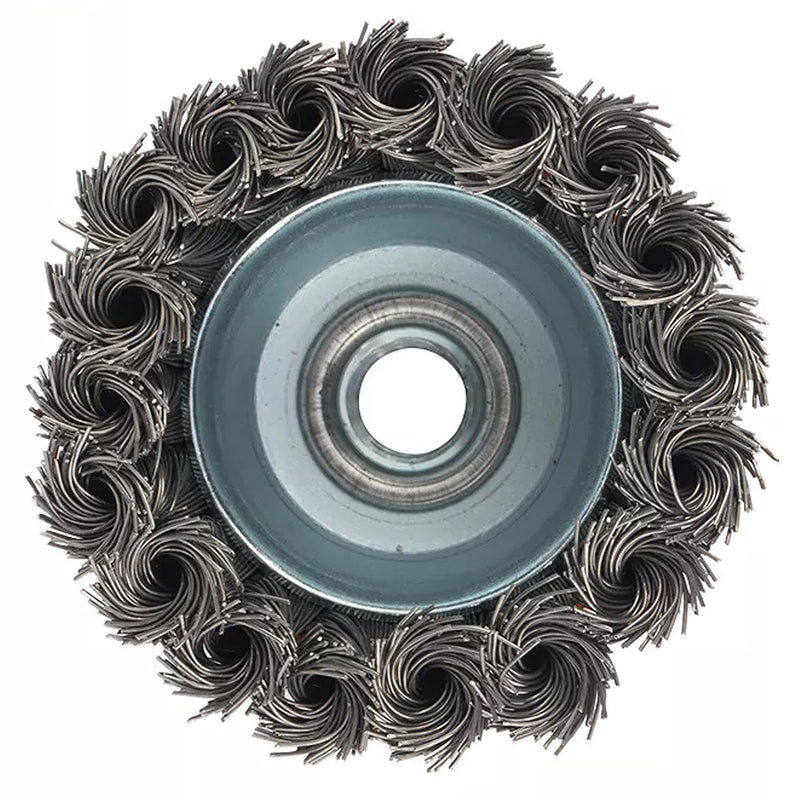 Chổi cước sợi thép xoắn hình chén cốt M14 Kendo, kích thước từ 65mm - 75mm