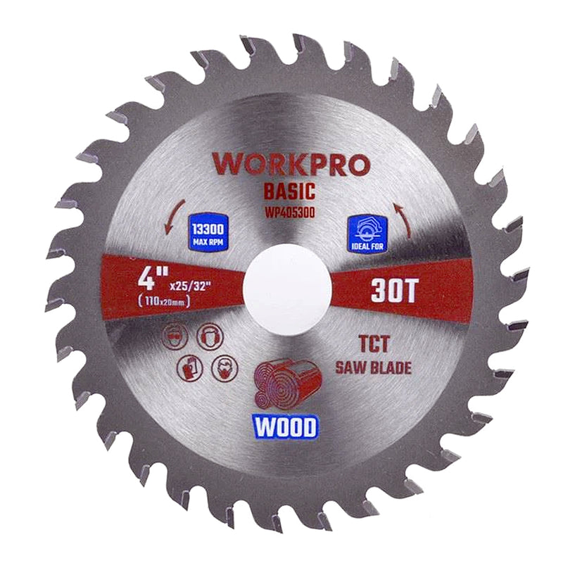 Lưỡi cưa đĩa cắt gỗ TCT Workpro dòng phổ thông kinh tế